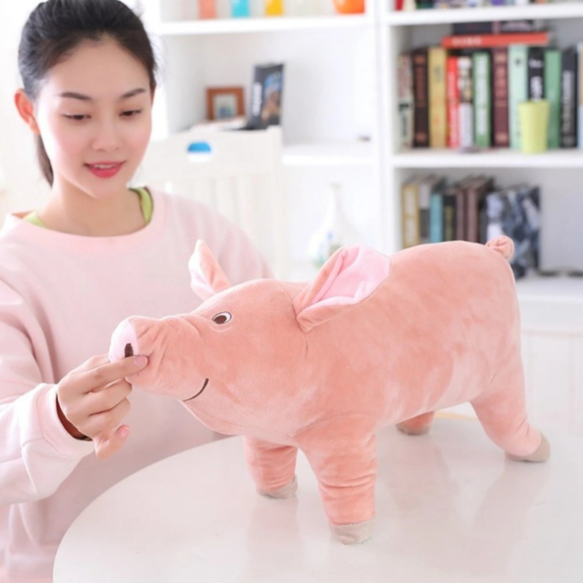 Plush Toys Cartoon Pig Shaped Doll