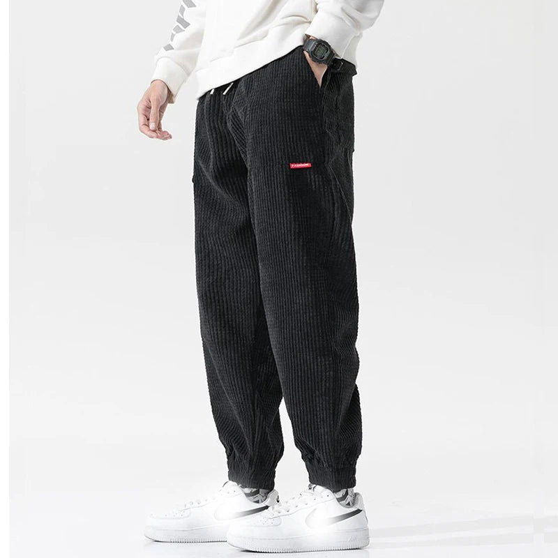 Man Pockets All Match Fashion Male Trousers Streetwear Clothes