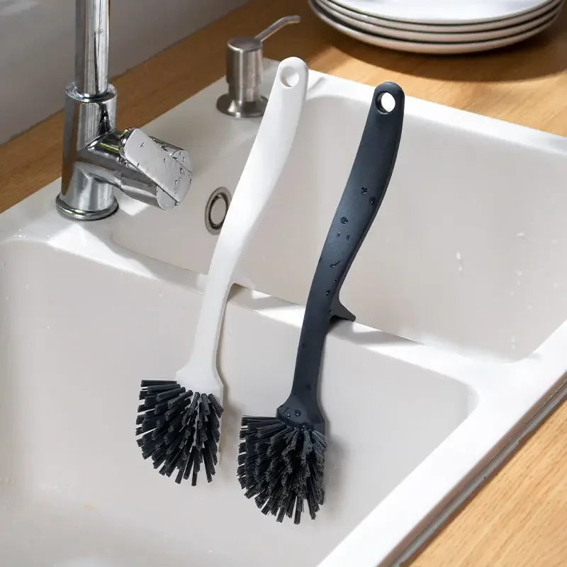 Multifunctional Home Cleaning Brush Hunging Long Handle Pan Pot Brush