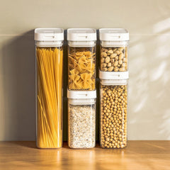 Pasta Storage Box Transparent Plastic Grain Seal Tank