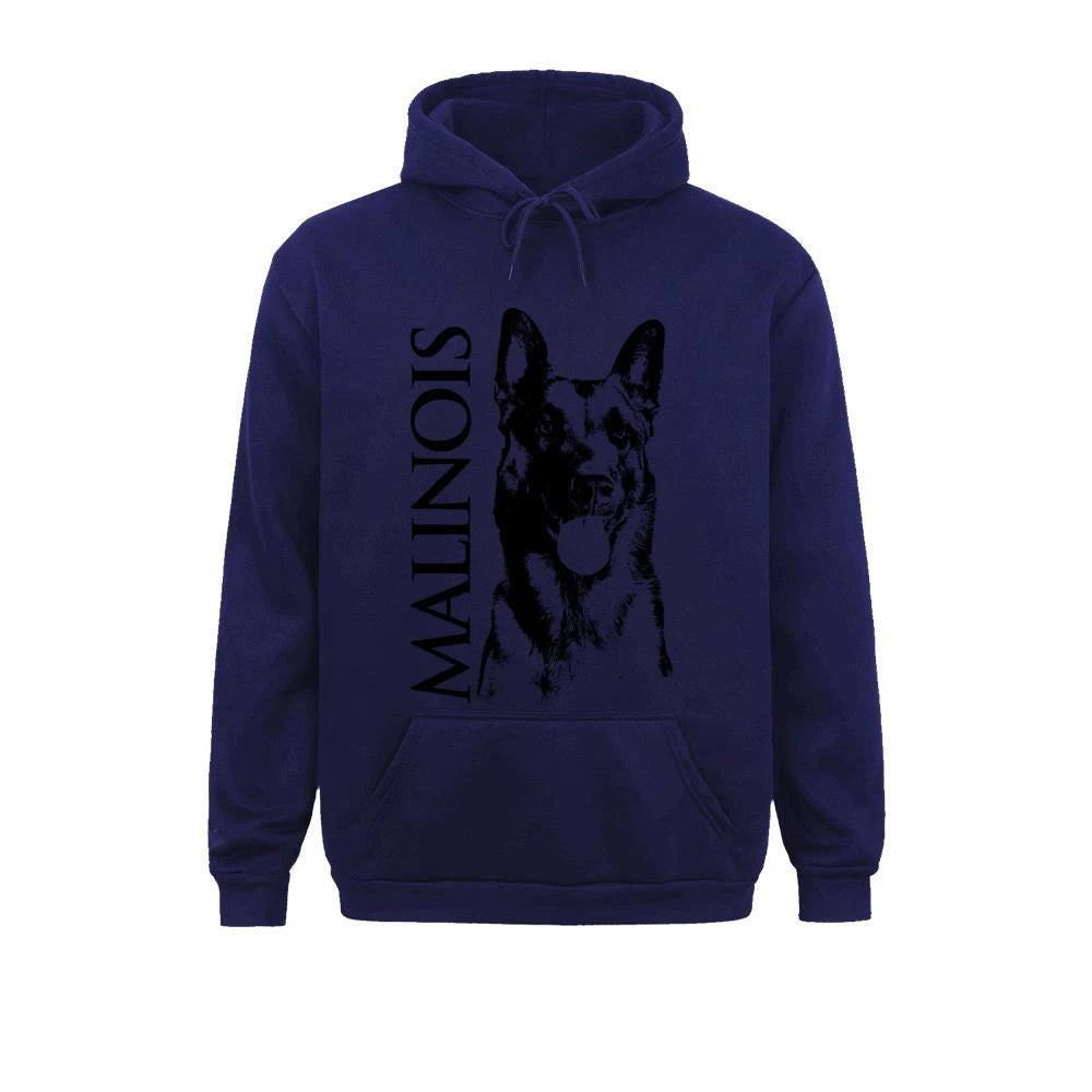 Malinois Dog Hoodies Animal Printed Men Woman Streetwear Hoodie Oversized Hooded Sweatshirts Pullovers Unisex Tracksuit Clothing