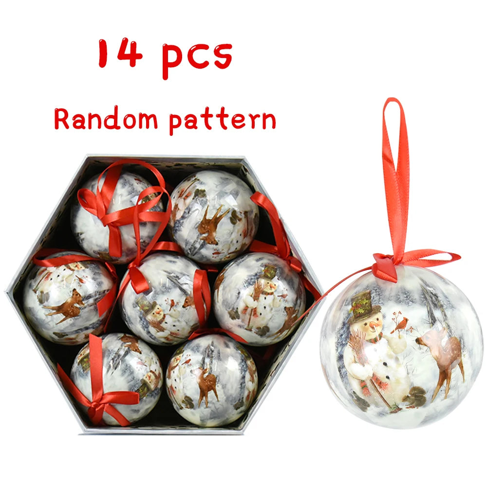 Christmas Tree Balls Pendant Ornaments Hanging Ball