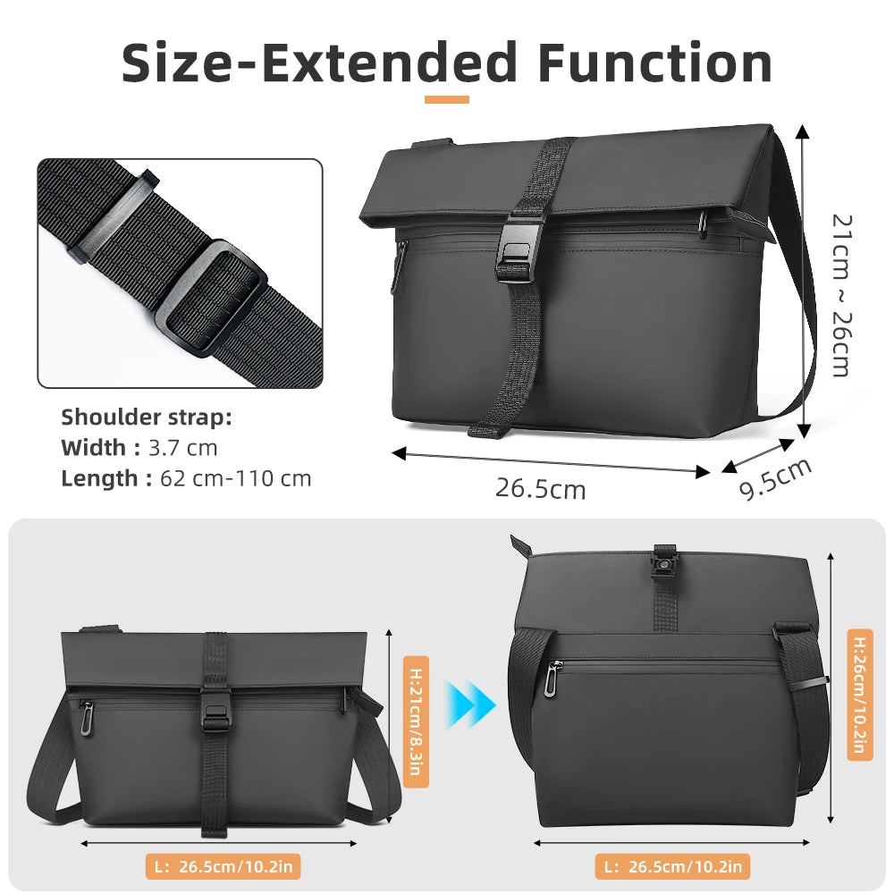 Men's Crossbody Bag Casual Waterproof Women's Shoulder Bags