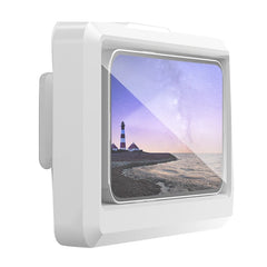 Bathroom Mobile Phone Holder Waterproof Touchable Case Wall Mounted