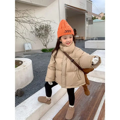 Fashion Baby Boy Girl Cotton Padded Loose Jacket