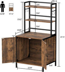 Litter box housing with shelves and doors wooden hidden litter box furniture