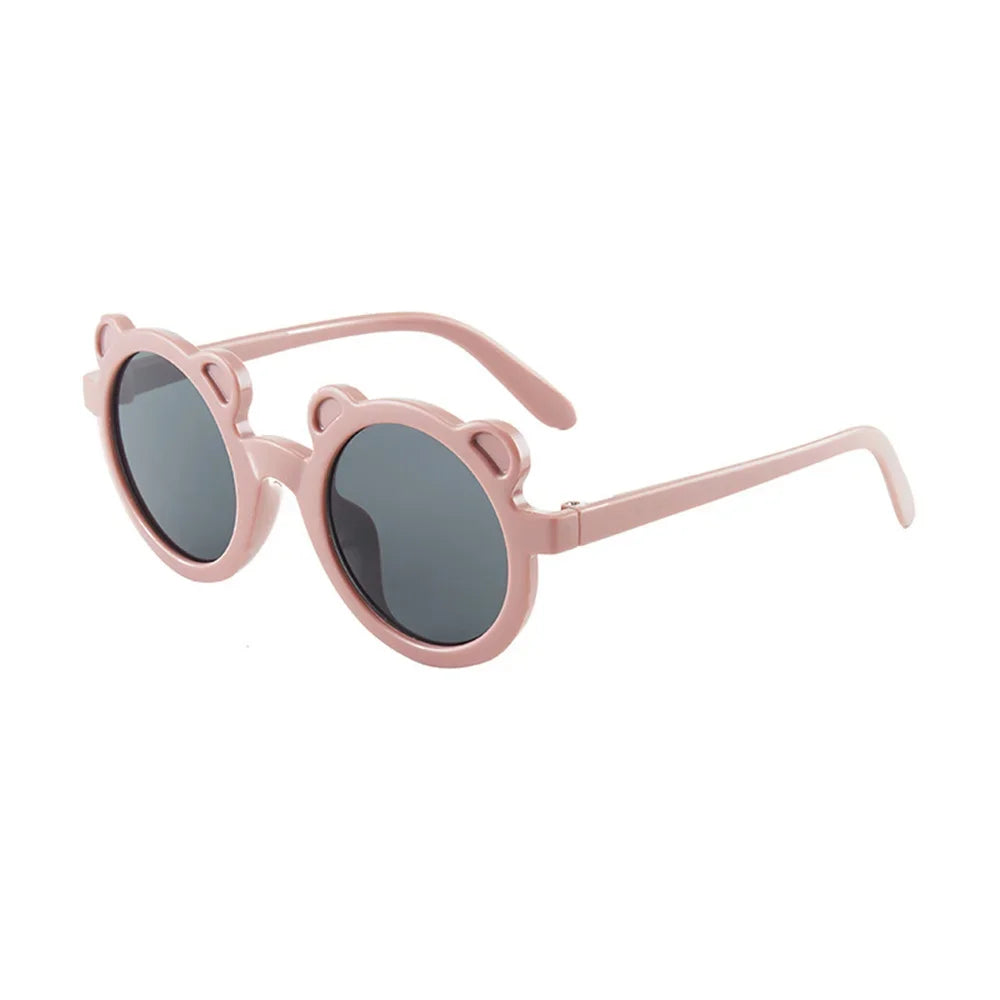 Fashion Children Sunglasses Classic Round Cute Bear Cartoon Sunglasses Girls Boys Kids Sun Glasses UV400 Eyewear Baby Glasses