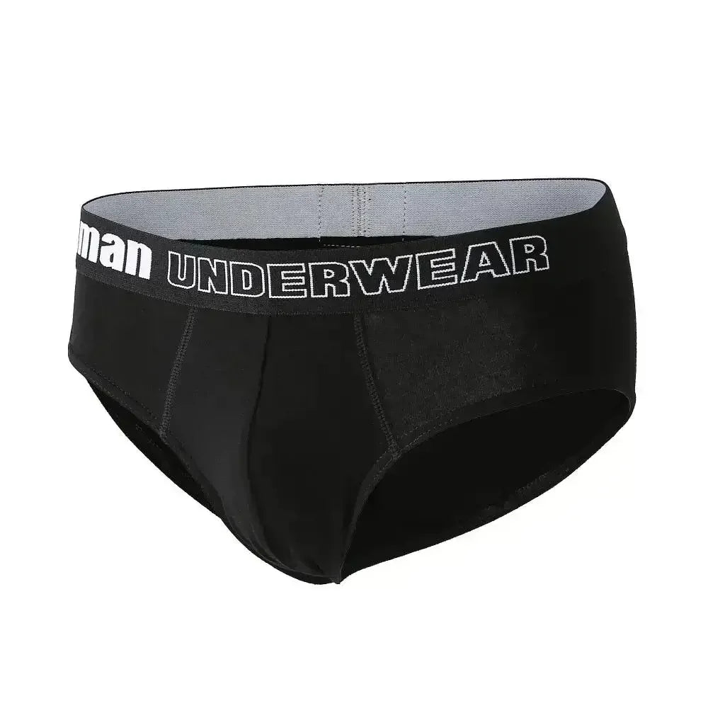 Men's Underwear Male Solid Briefs Underpants for Men