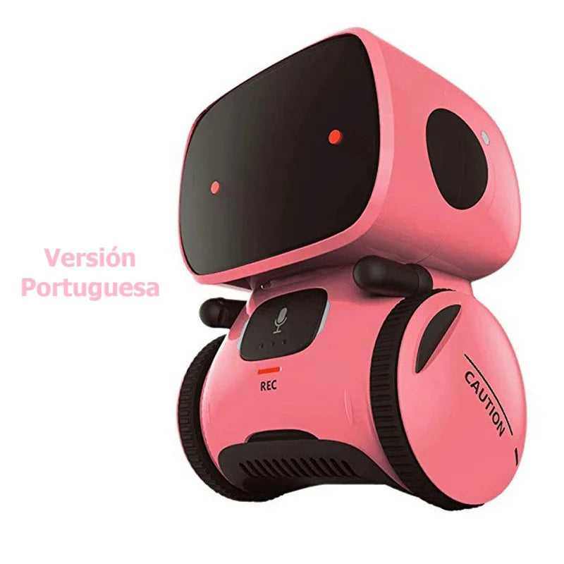 Emo Robot Smart Robots Dance Voice Command Sensor, Singing, Dancing, Repeating Robot Toy for Kids