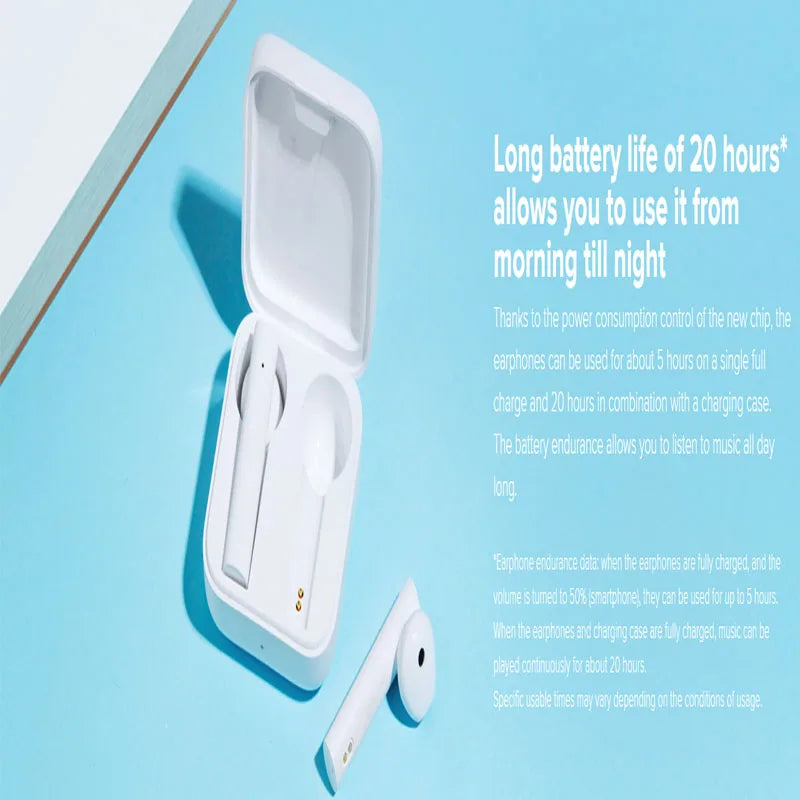 Global Xiaomi Mi True Wireless 5.0 Bluetooth Headset Air 2 SE Basic Edition Airtots 2TWS Touch Smart In-Ear Detection Function