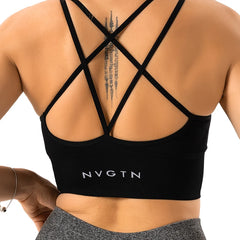 Spandex Top Woman Fitness Elastic Breathable Breast Enhancement Leisure Sports Underwear