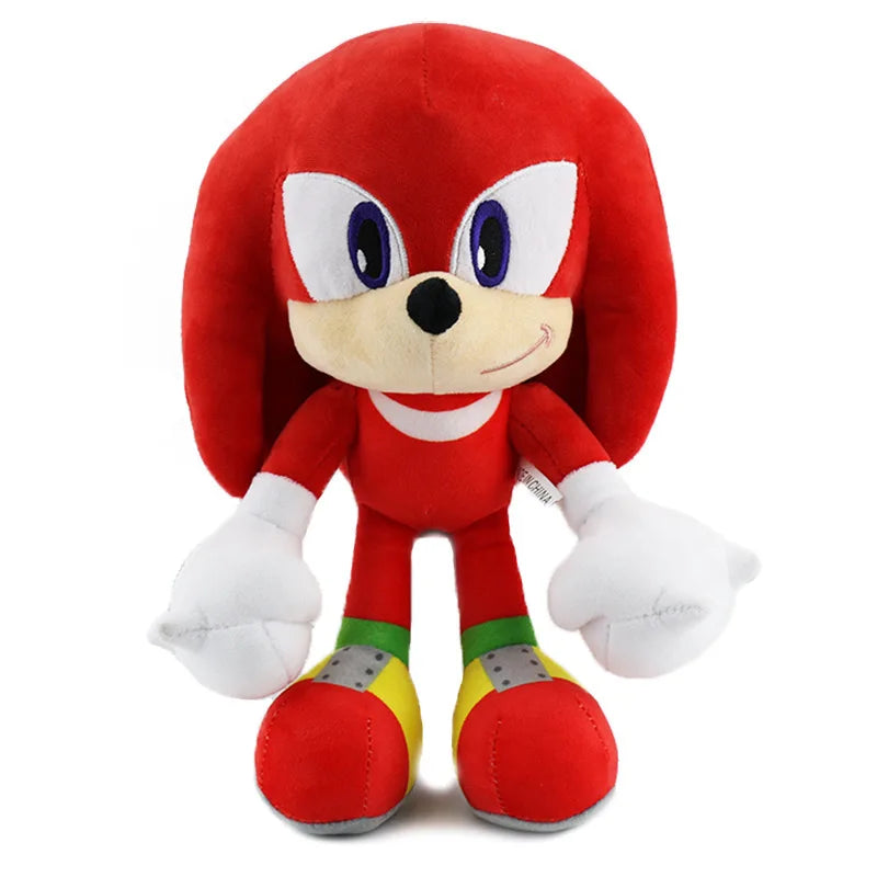 Sonic Peluches Toy Cartoon Hedgehog Amy Rose Knuckle Tail Soft Stuffed Doll Child Birthday Sonic Toys