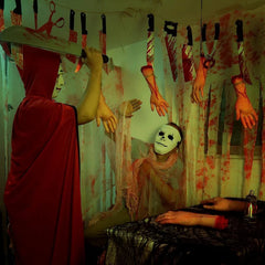 Horror Halloween Decor Blood Horror Broken Hand Foot Latex Fake Finger Brain Heart Halloween Prop Haunted Party Decoration