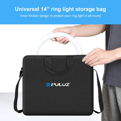LED Lights Portable Zipper Storage Bag Shoulder Handbags Photography Lights Carry Handbags