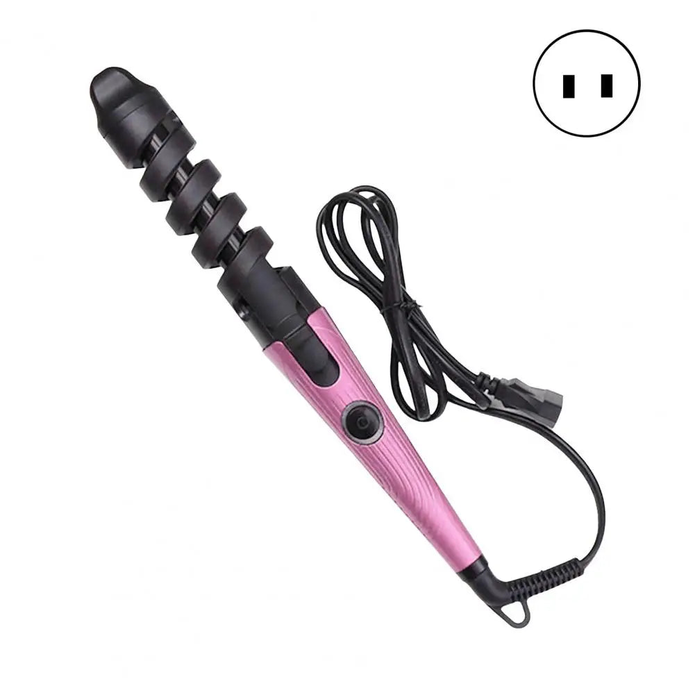 Electric Curling Iron Fast Heating Portable Hair Curler Automatic Egg Roll