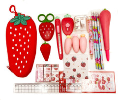 Carrot Strawberry Stationery Set
