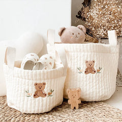 Toy Storage Bag for Diaper Bag Nappy Caddy Baby Items Newborn Bag Storage bucket