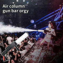 Stage Special Effect Mini Handheld Carbon Dioxide Jet Led Gun Co2 Gas Column Gun Smoke Jet Fog Machine Gun