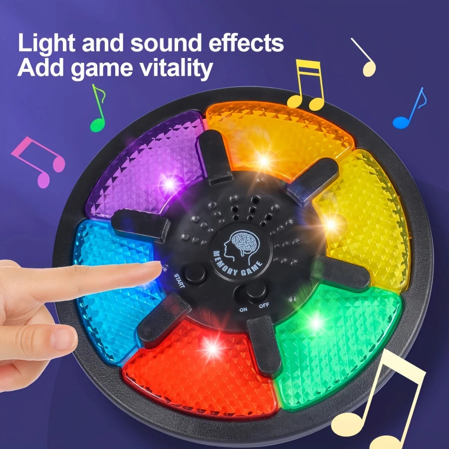 Interactive Memory Game Machine，Game Board With Led Lights And Sound Effects