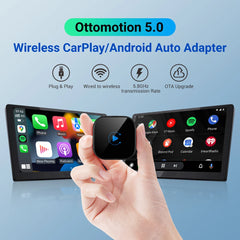 Wireless Apple CarPlay Android Auto Adapter Car Play Dongle for Audi Honda Hyundai OEM Wired CP AA Car Smart TV Box