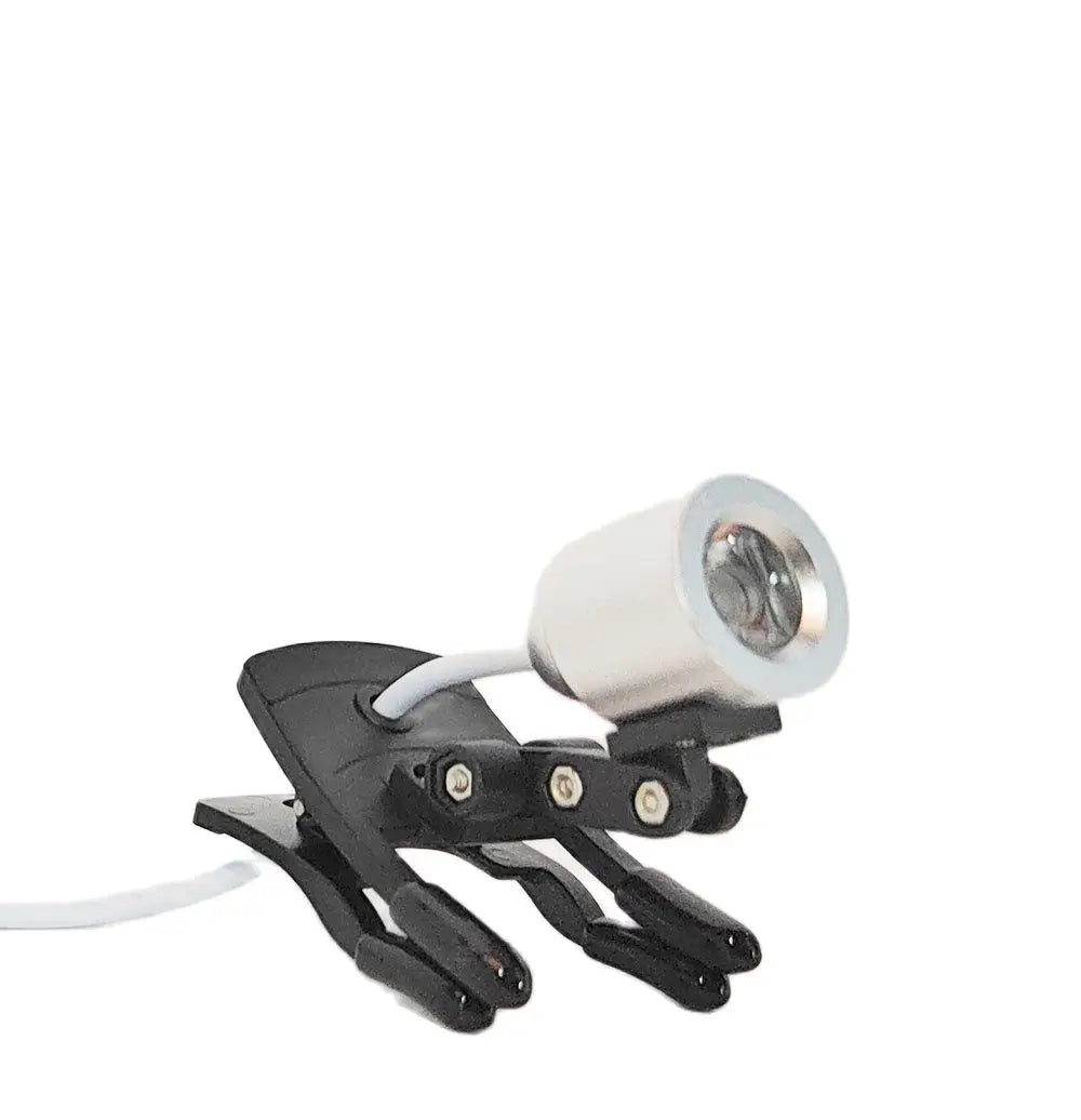 Clip On Dental led lamp 1w Led Lighting Surgical Light Match Dental loupes Medical Instrument Oral Lamp Surgical Headlight