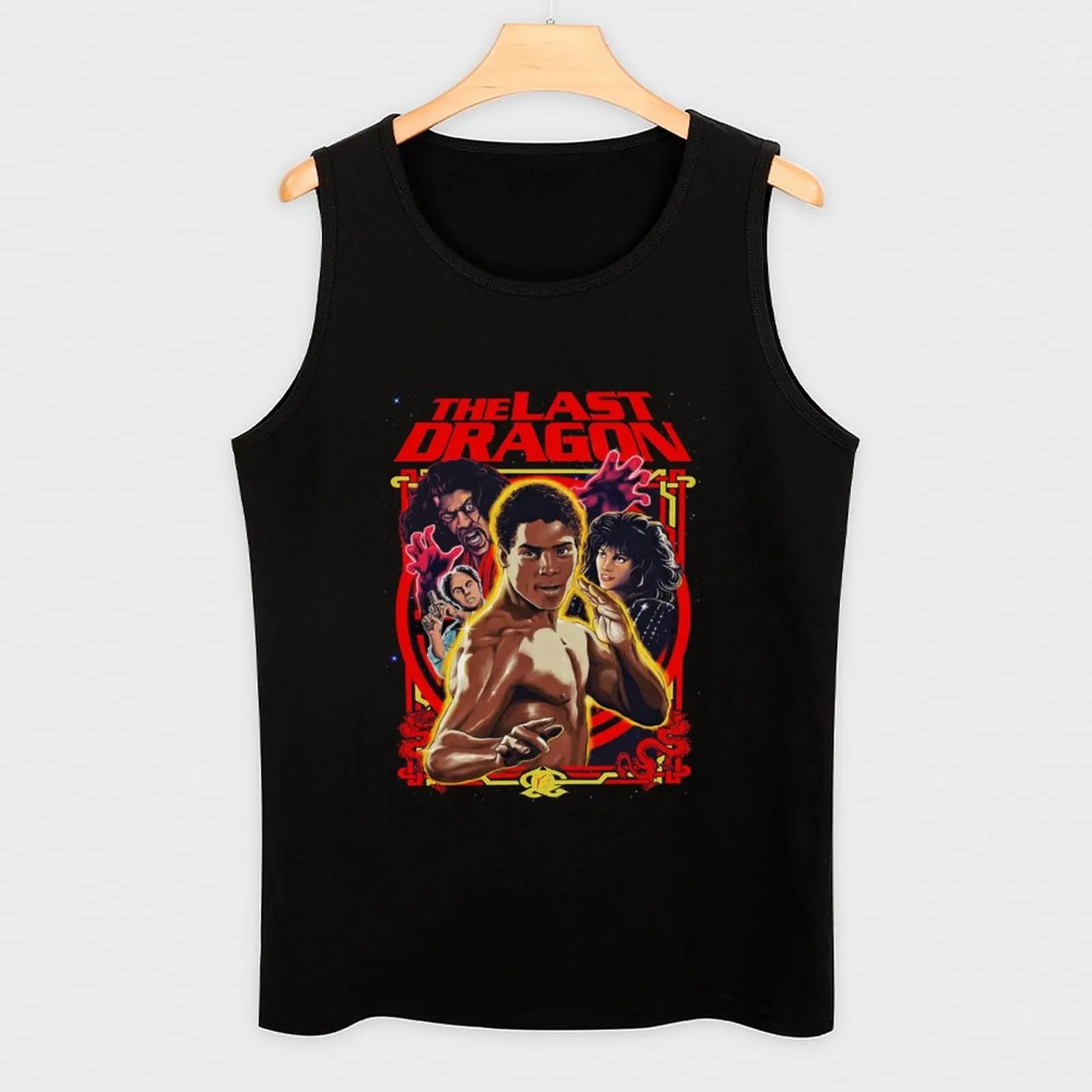 LE DERNIER DRAGON SHO NUFF 80&x27;S . essentiel Tank Top Man clothes for gym clothing men men clothing