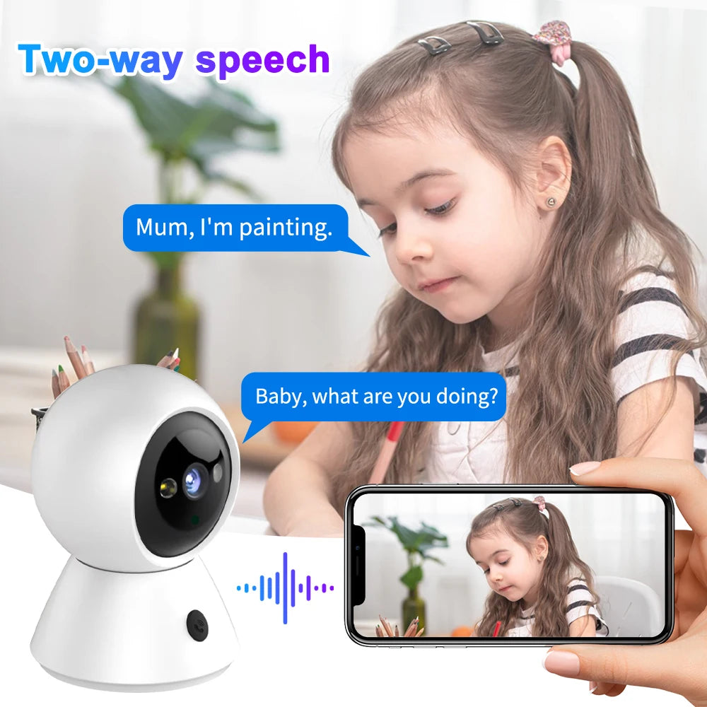 WIFI IP Camera Full Color Night Vision Motion Detection Intelligent Security Protection Video Surveillance Baby Monitor