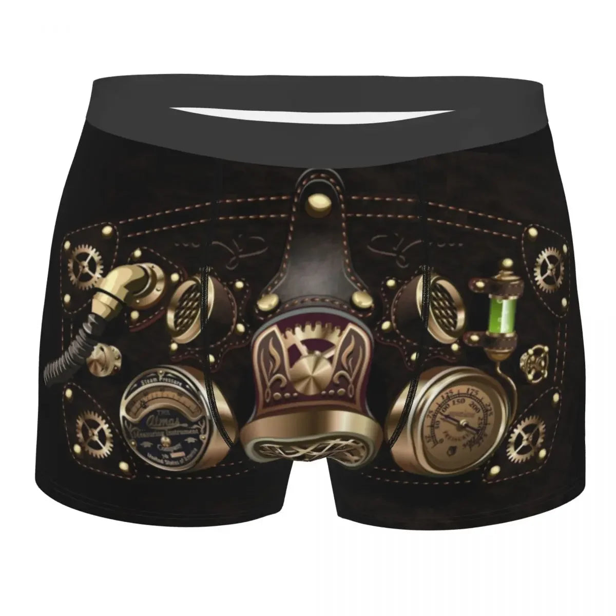 Airplane Flight Routes Captain Stripes Boxer Shorts  Aviation Aviator Pilot Underwear Panties Briefs Breathable Underpants