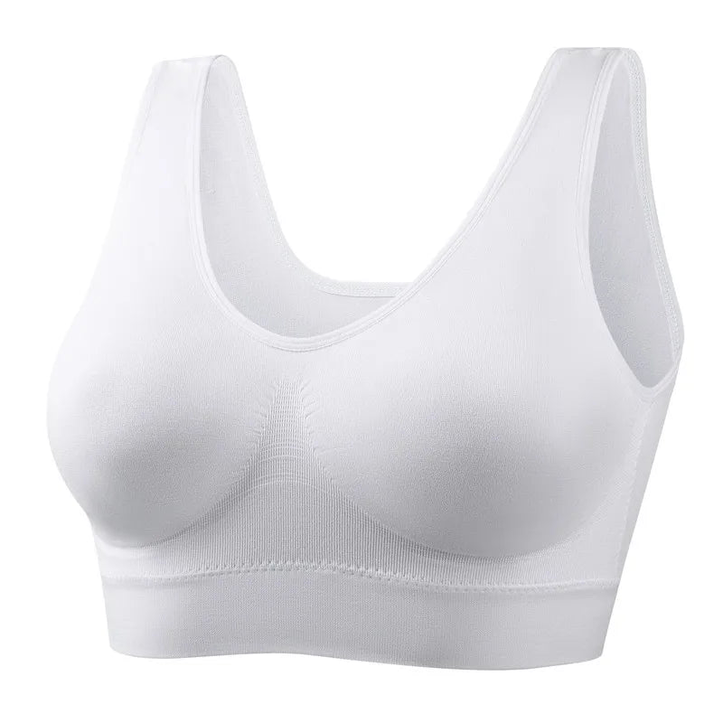 Women Bra Plus Size Seamless Breathable Brassiere Wire Free Bralette Underwear