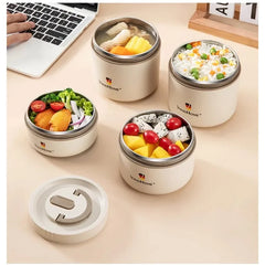 Stainless Steel Bento Lunch Box, Japanese Multilayer Food Container, Portable Thermos Food Jar, Kid Bento Box