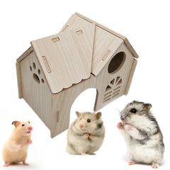 Hamster Hideout Hut Lightweight Hamster Nest