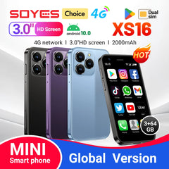 SOYES XS16 Mini 4G LTE Android10.0 3GB Smartphone  RAM 64GB ROM 3" Display 5MP Camera