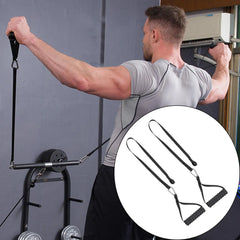 Tricep Rope Pull Down Activating More Muscle Fibers Triceps Pull Downs Crunches