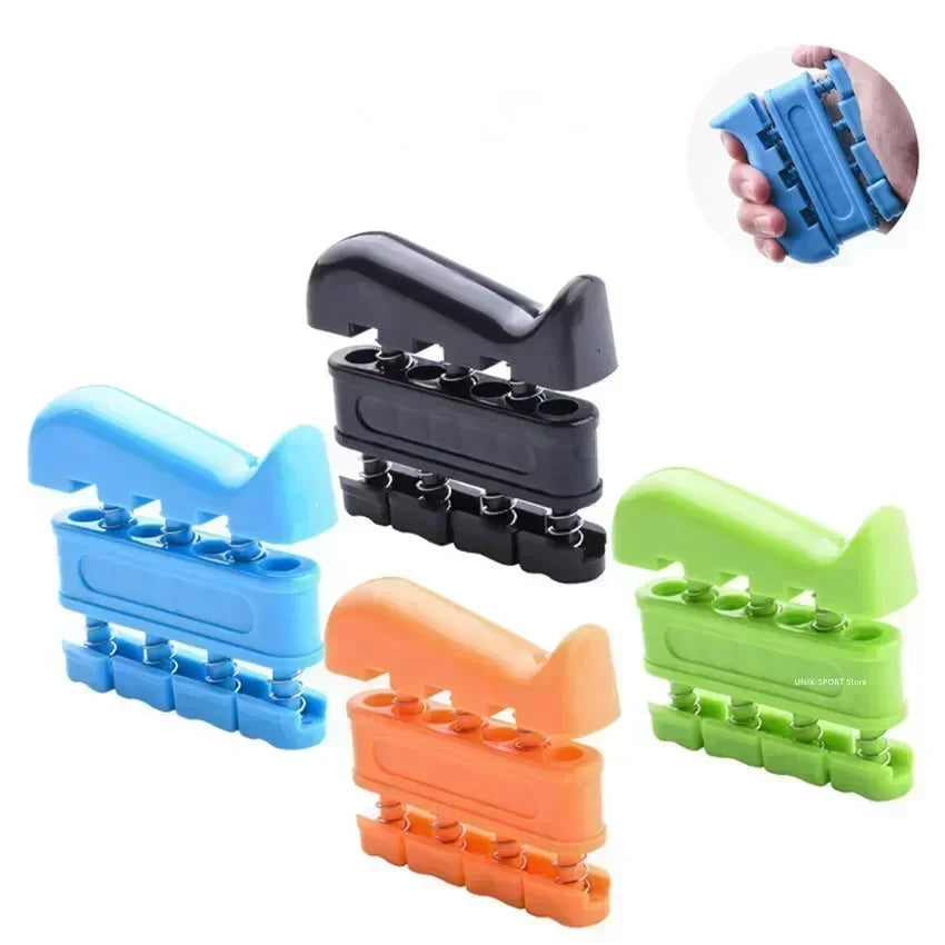 Finger Trainer Training and Exercise Two-way Spring Adjustable Grips Piano Guitar Finger Exercise Equipment