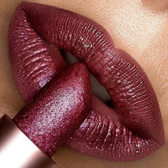 Waterproof Diamond Glitter Lipstick Long Lasting Matte Glitter Pearl Lipsticks