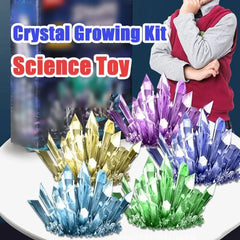 Display Cases Crystal Growing Kit Grow a Crystal Easy-to-Follow Manual DIY Educational Science Toys