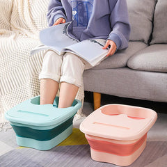 Collapsible Foot Bath Basin for Soaking Feet,Foot Soak Tub,Plastic Foot Bucket