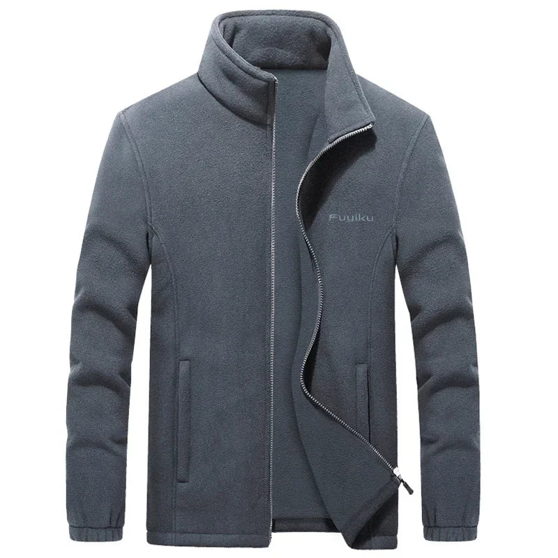 Plus size 7XL 8XL 9XL Mens Softshell Fleece Jackets Male Warm Sweatshirt Thermal Coats windbreaker Sports Camping Men Clothiing