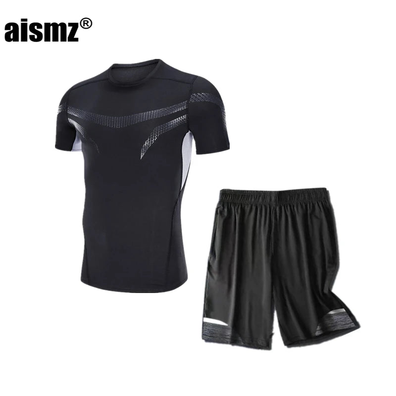 Men's Tracksuit Gym Fitness badminton Sports Suit