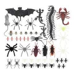 Halloween Fake Insect Cock Bugs Spider Kids Funny Toys for Halloween Party