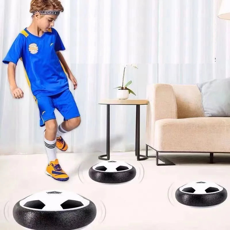 Electric Led Hover Disk Soccer Ball Rechargeable Air Power Toys