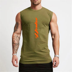 Tank Top Men Summer Workout Sleeveless Shirt Bodybuilding Clothing