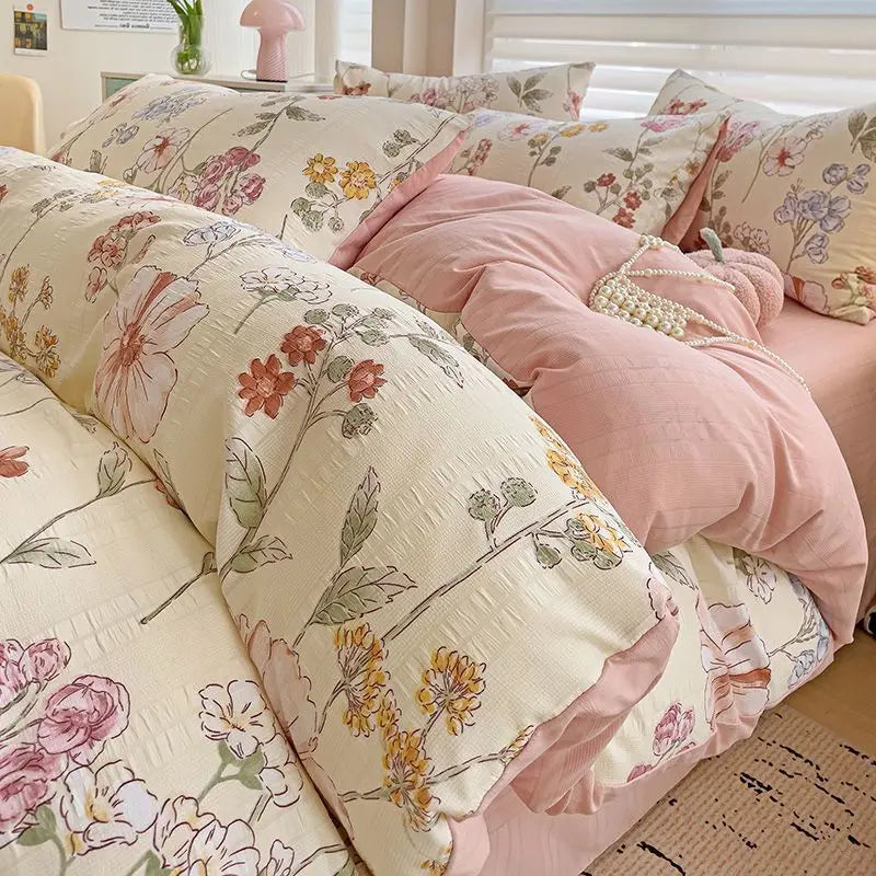 Romantic Floral Duvet Cover Set