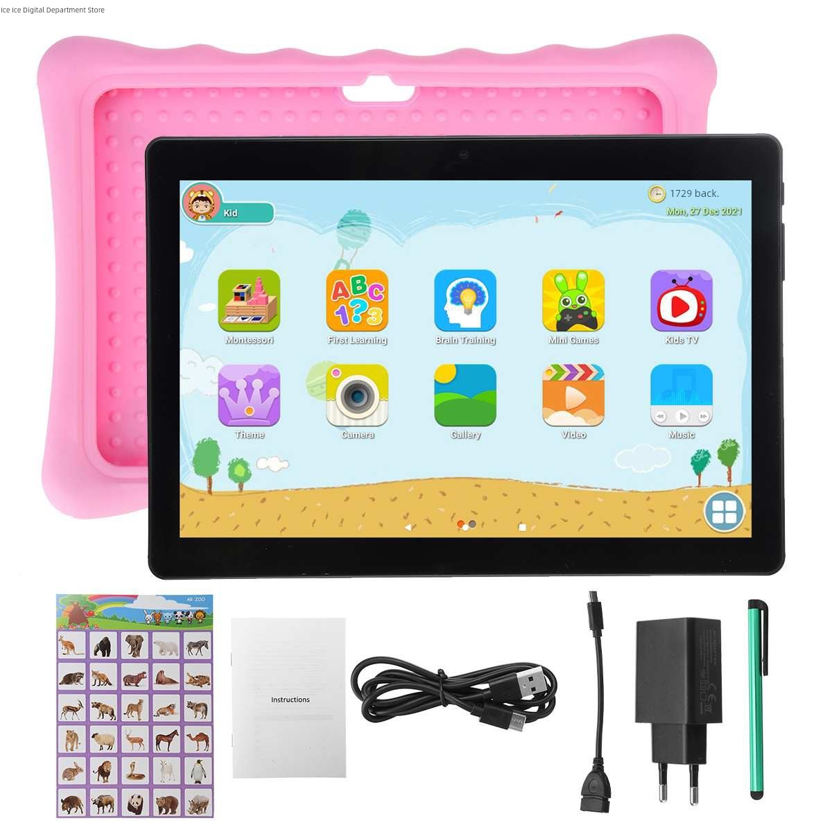 10 Inch CHILDREN'S Tablet Learning Intelligent Tutor