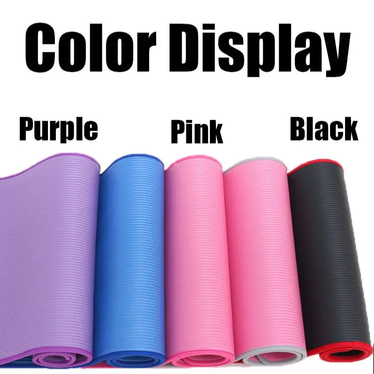 YECOKISO 10MM Extra Thick 183cmX61cm Yoga Mats