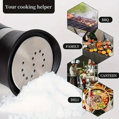 Portable Salt and Pepper Shaker Dispenser for Home Use Seasoning Can Barbecue Seasoning Bottle