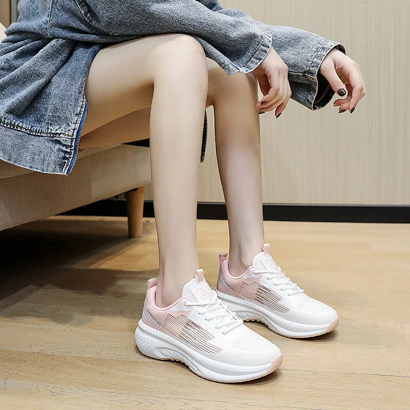 Women Non-slip Hollow Soft Lightweight Women's Vulcanized Shoes