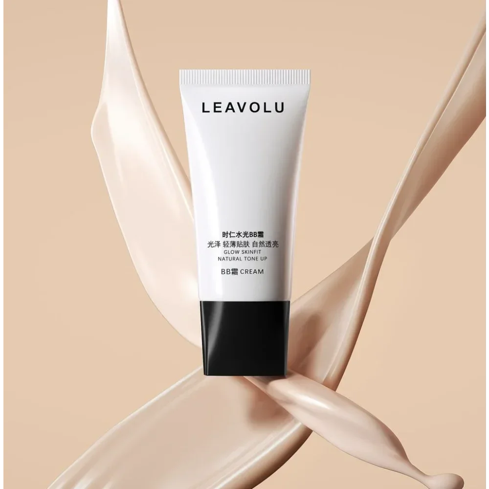 LEAVOLU Glow Skinfit Natural Tone Up BB Cream Concealer Moisturizing Long-Lasting Oil-Control Foundation Korea Makeup Cosmetics