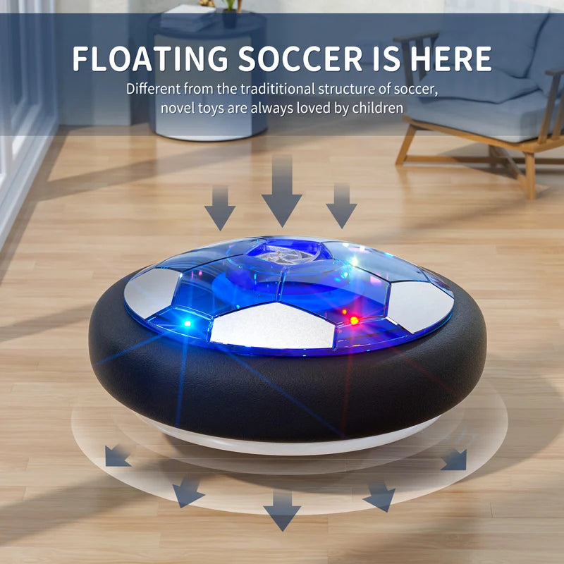 Suspended football toy, indoor suspended football, equipped with colored lights and foam bumper