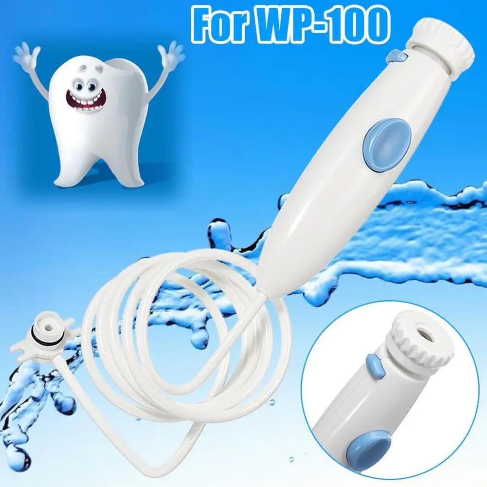 1SEt Water Flosser Dental Water Jet Replacement Tube Hose WP-100/ WP-100EC for waterpik Jiebi Handle for adult Oral care